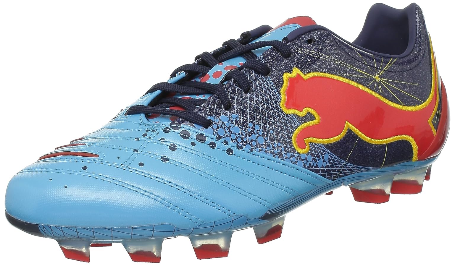 Pumaパワーキャット PUMA Power-Cat PWR-C 4.12 Blue Soccer Cleats Big Kids Size